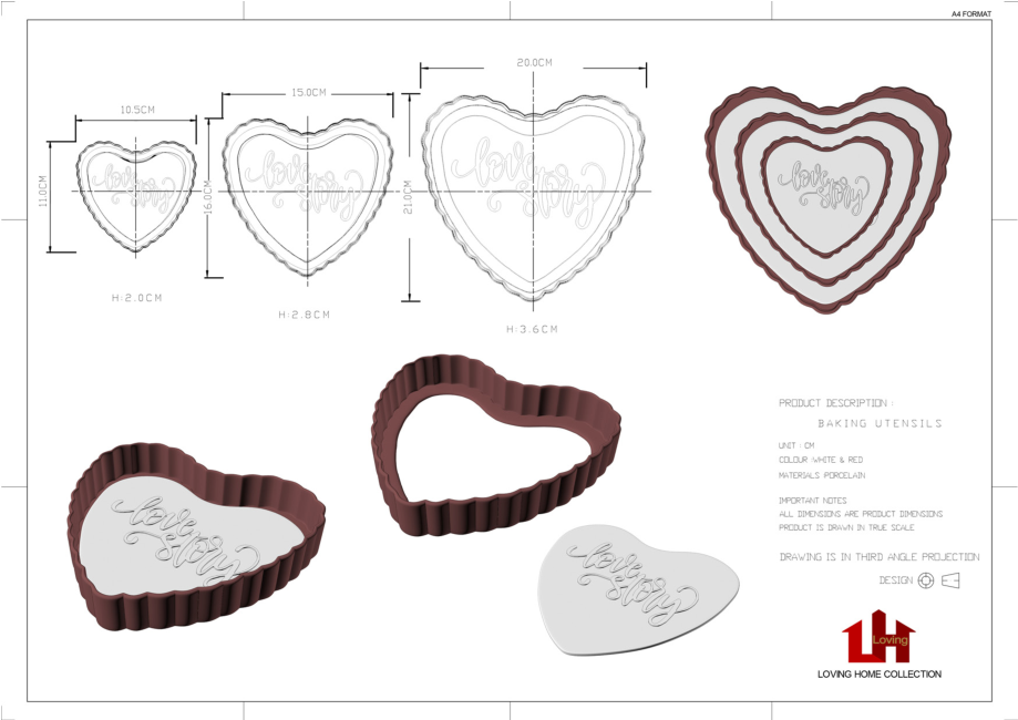 1 Porcelain Tableware Manufacturer Product Design&3D sample confirmation
