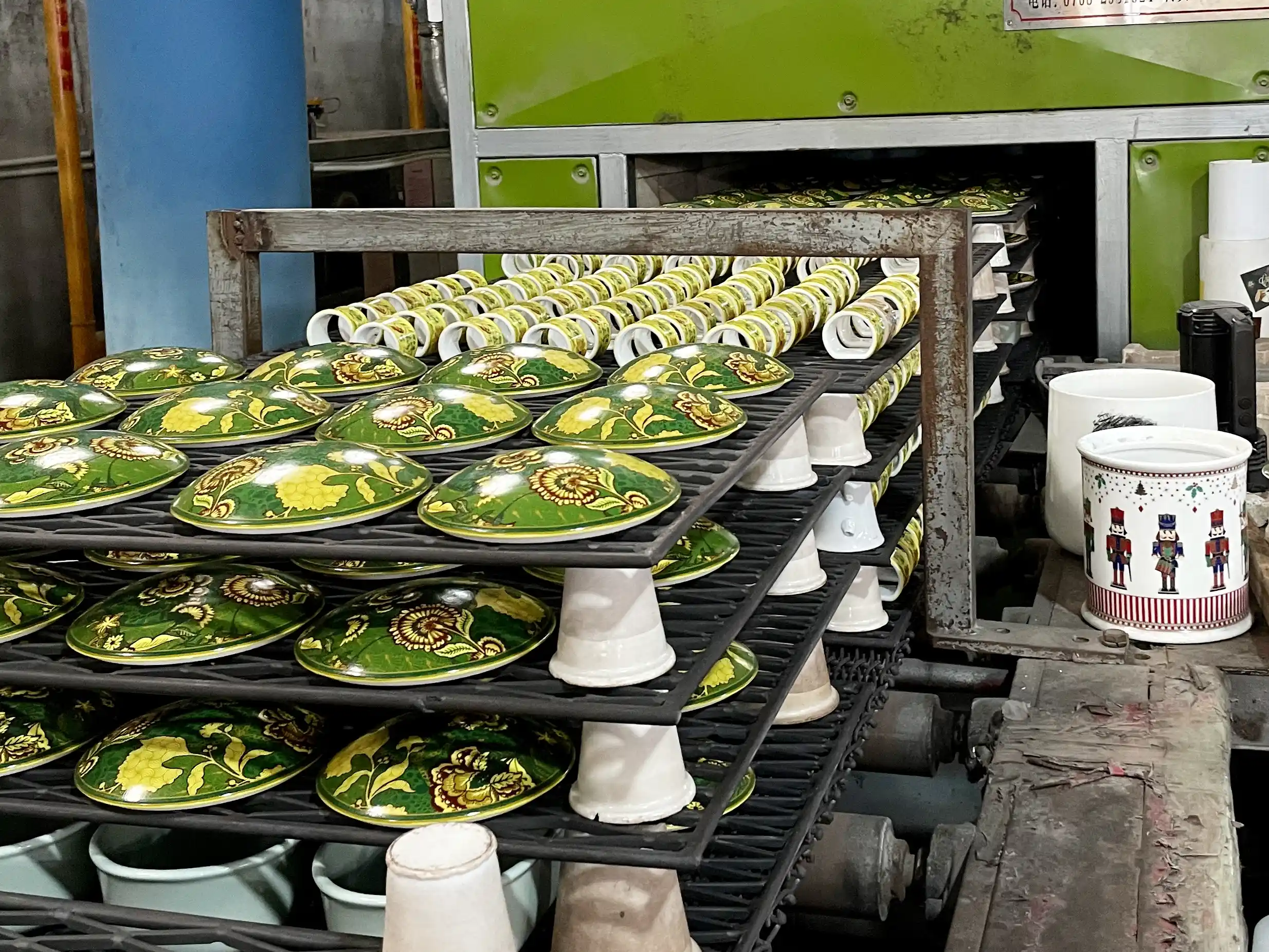13. Porcelain Tableware Manufacturer Decal Firing