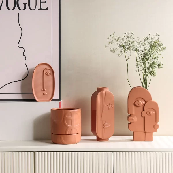 Artistic Ceramic Bud Vases Wholesale, Bulk Flower Vases-70