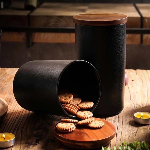 Black Serving Platters Bulk, Ceramic Dipping Bowls Wholesale (3)