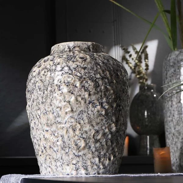 Bulk Plant Pots & Bulk Flower Vases With Kiln-Change Texture-5