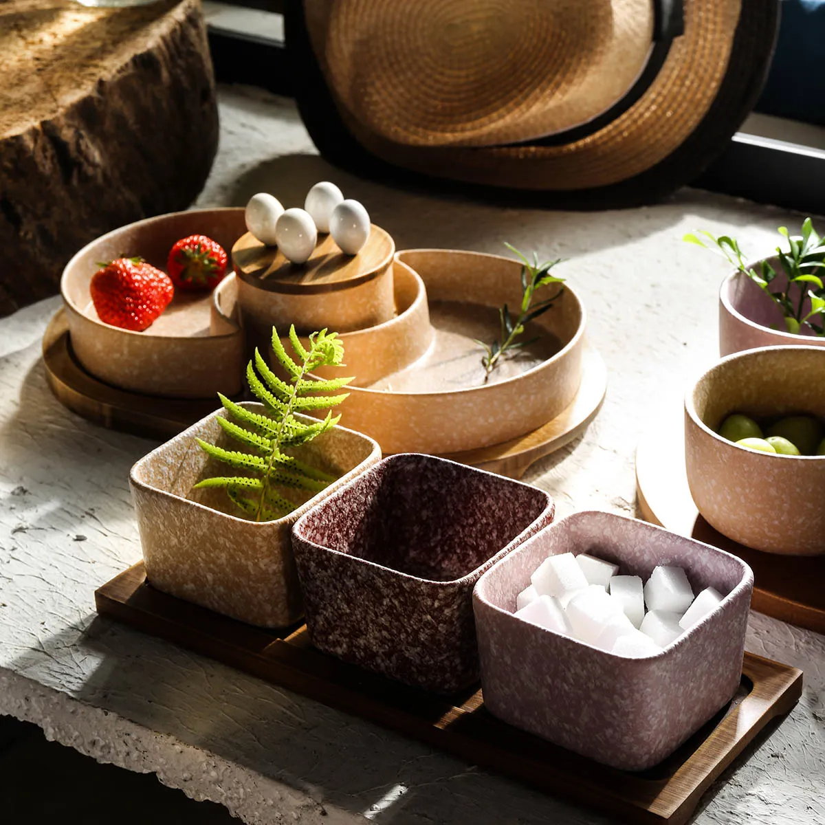 Bulk Serving Bowls, Cheese Boards, Olive Oil Dipping Dishes Wholesale (2)