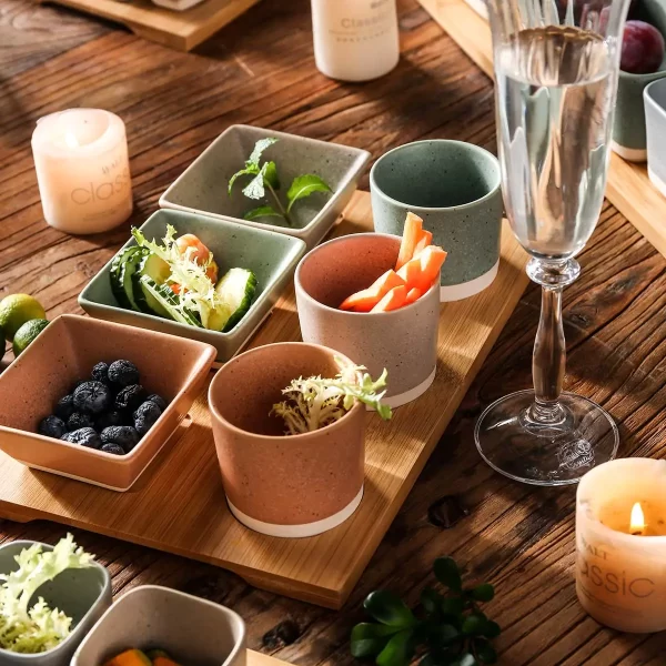 Ceramic Olive Oil Dipping Bowls Wholesale, Custom Snack Bowl (1)