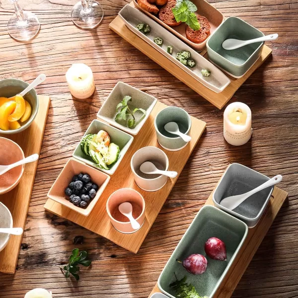 Ceramic Olive Oil Dipping Bowls Wholesale, Custom Snack Bowl (10)