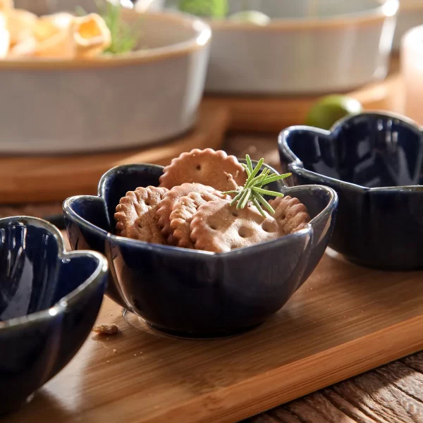 Custom Snack Bowls, Tapas Serving Dishes Wholesale, Olive Oil Dipping Dishes (5)