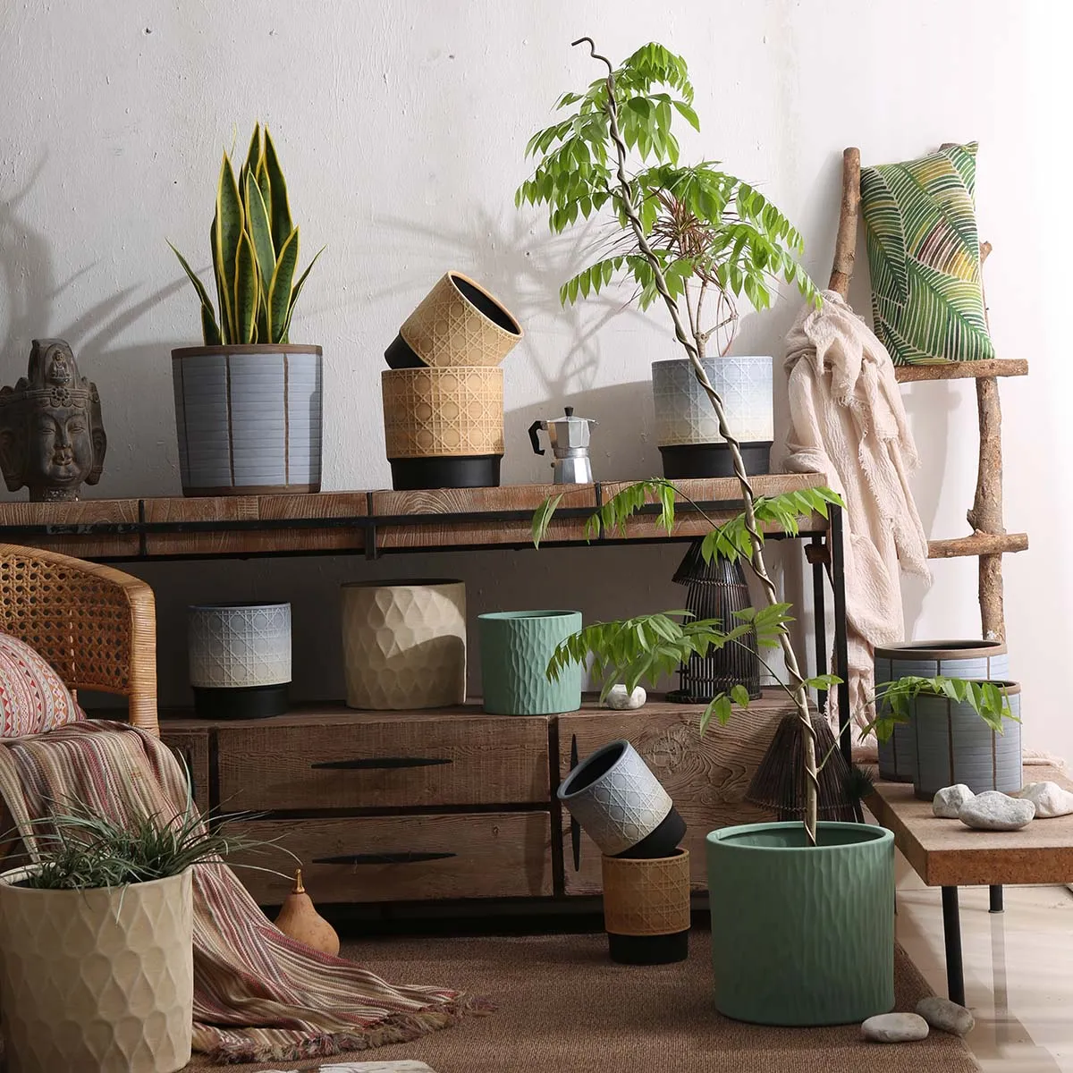 Exquisite Bulk Garden Pots, Ceramic Plant Pots Wholesale-092