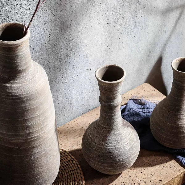 Exquisite Wholesale Ceramic Vases, Brown Flower Vases In Bulk07