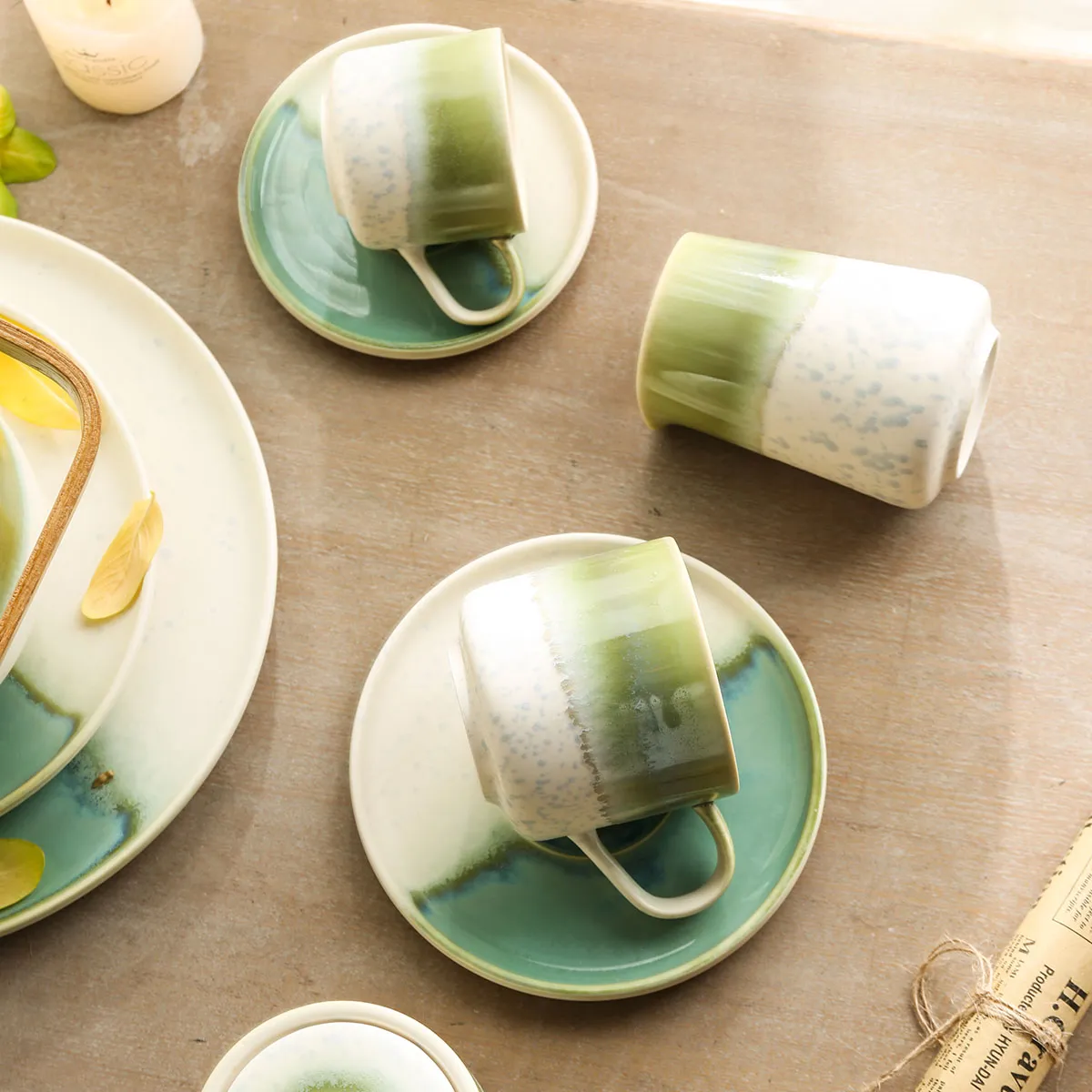 Gradient Color Bespoke Dinnerware Wholesale, Bulk Tableware (8)