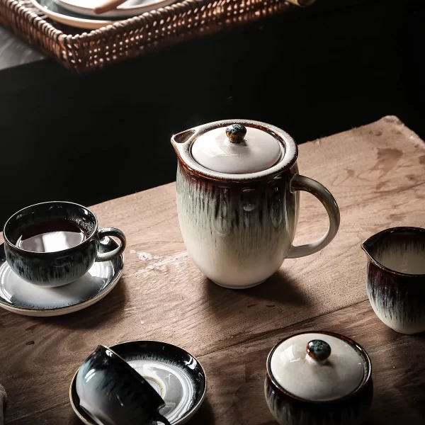 Kiln-Changed Crockery Wholesale, Plates and Bowls, Cups and Saucers Bulk (3)