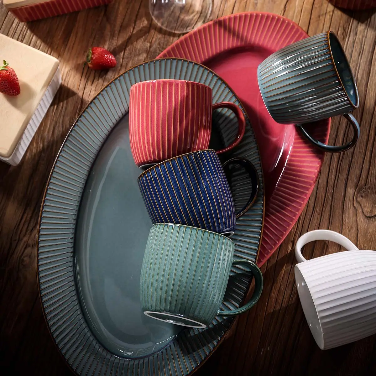 Modern Restaurant Dinnerware Wholesale, Bulk Bowls, Plates And Cups-4