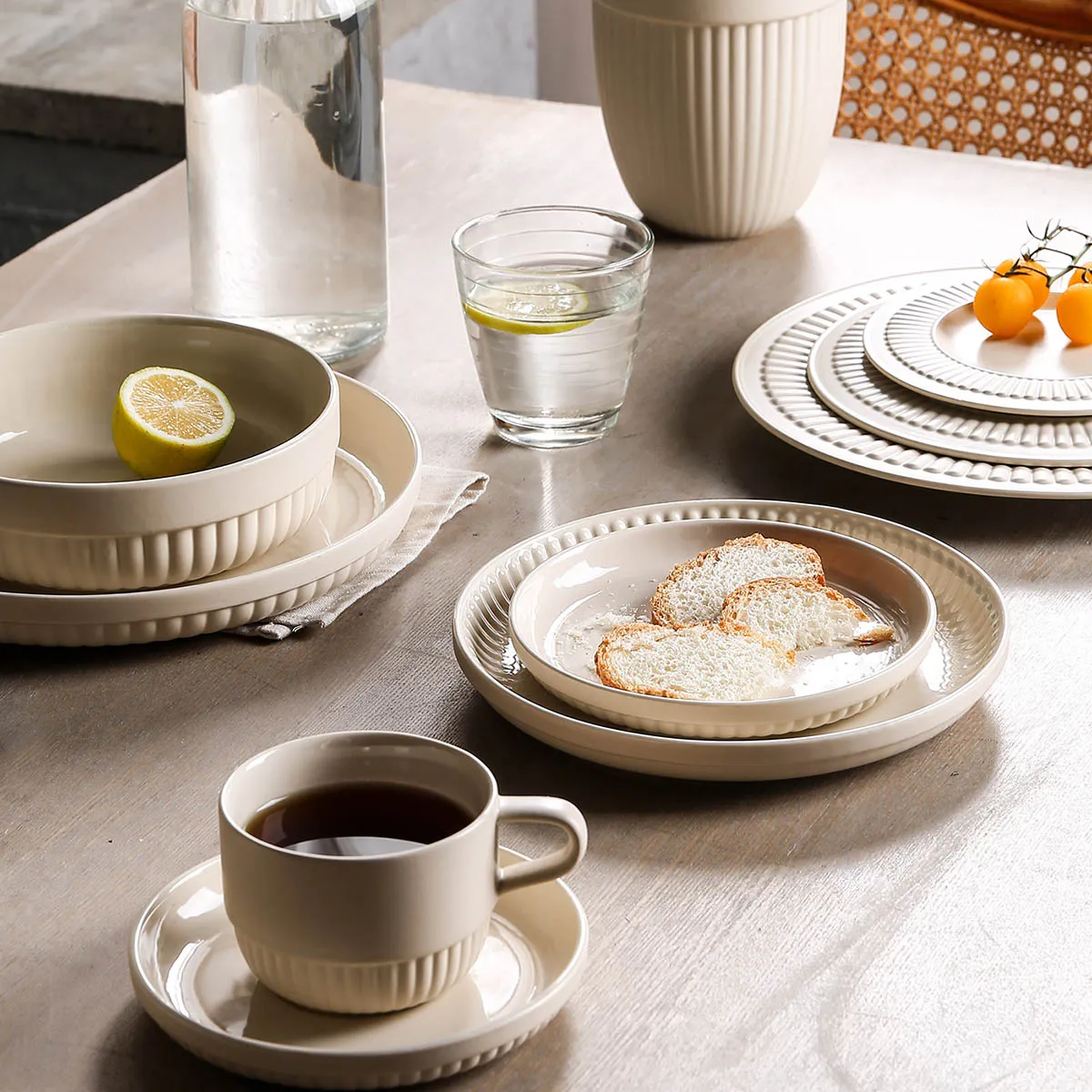 Morandi Bulk Dinnerware, Modern Design Wholesale Dinner Sets (1)