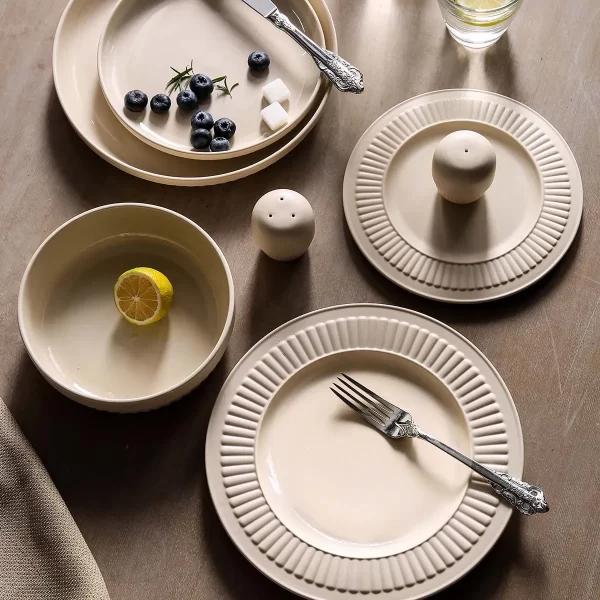Morandi Bulk Dinnerware, Modern Design Wholesale Dinner Sets (6)