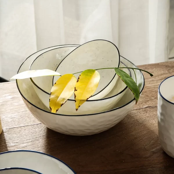 Natural Stone Texture Wholesale Tableware, Bulk Plates and Bowls (4)