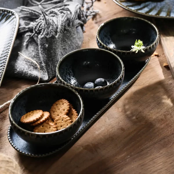 Porcelain Ceramic Tableware Wholesale, Plates And Bowls Set, Tea Pots And Cups-9