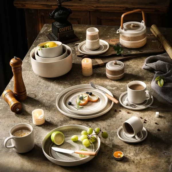 Porcelain Dinner Set Wholesale, Bulk Plates, Bowls, Cups Saucers-1
