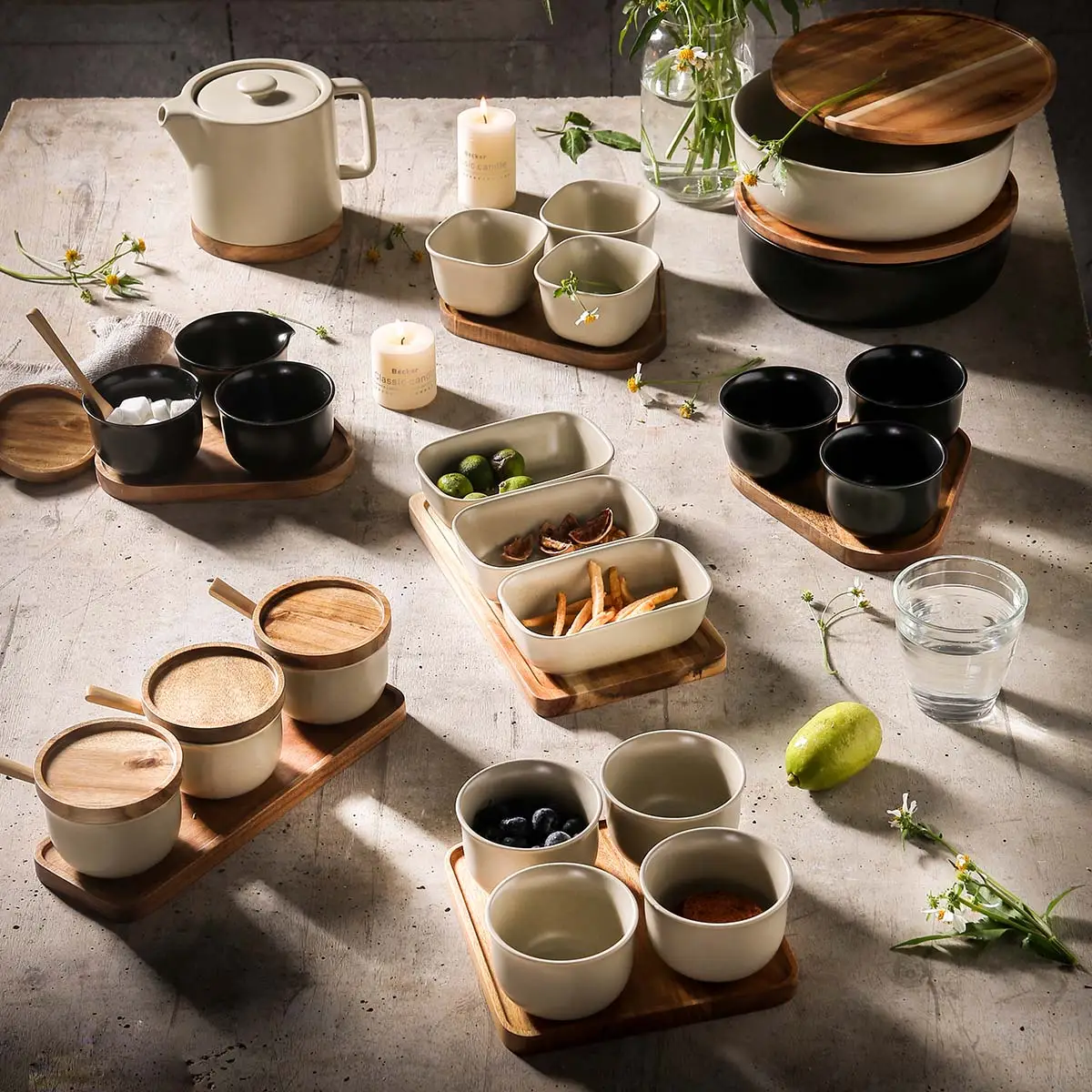 Porcelain Serving Bowls Wholesale, Appetizer Plates Bulk (1)