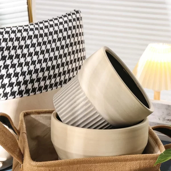 Premium Cement Garden Pots Wholesale, Bulk Flower Pots-01