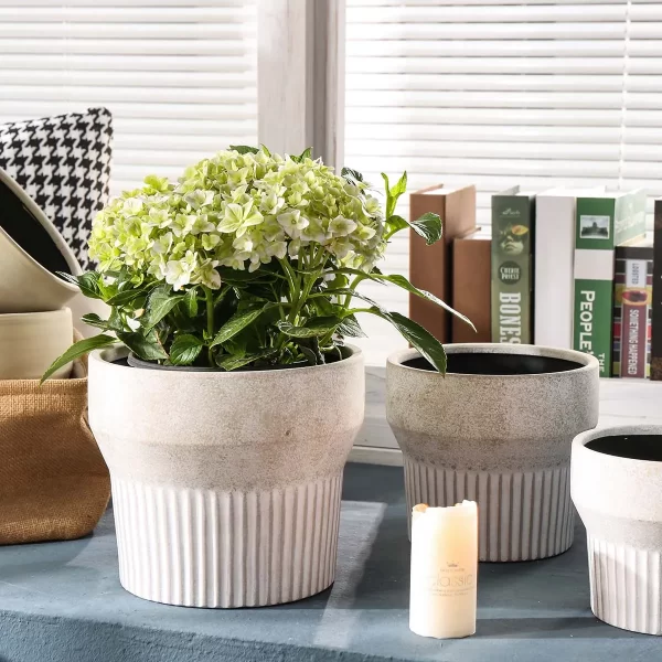 Premium Cement Garden Pots Wholesale, Bulk Flower Pots-2