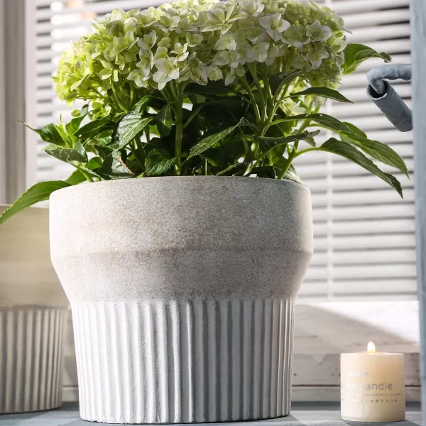 Premium Cement Garden Pots Wholesale, Bulk Flower Pots-30