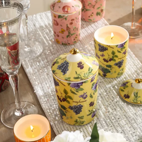 Premium Wholesale Scented Candles In Luxury Ceramic Jars-5