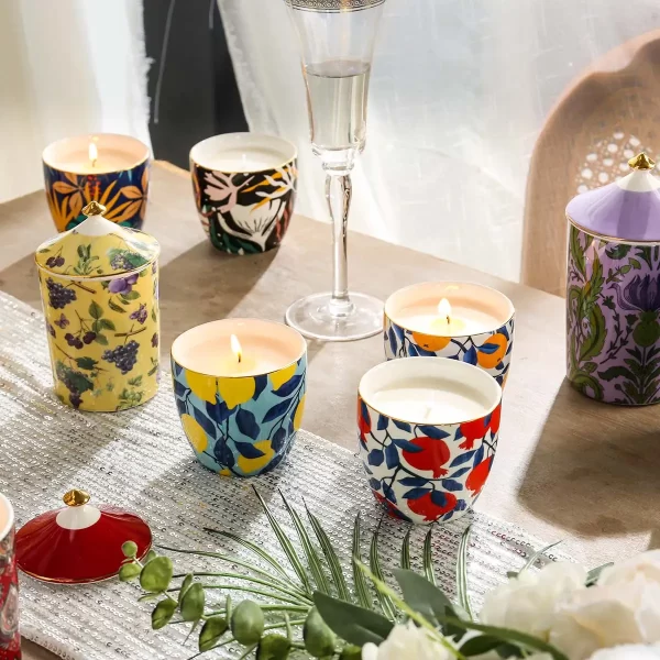 Premium Wholesale Scented Candles In Luxury Ceramic Jars-9