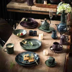 Vintage Style Porcelain Tableware Wholesale, Bulk Plates, Bowls, Jars (1)