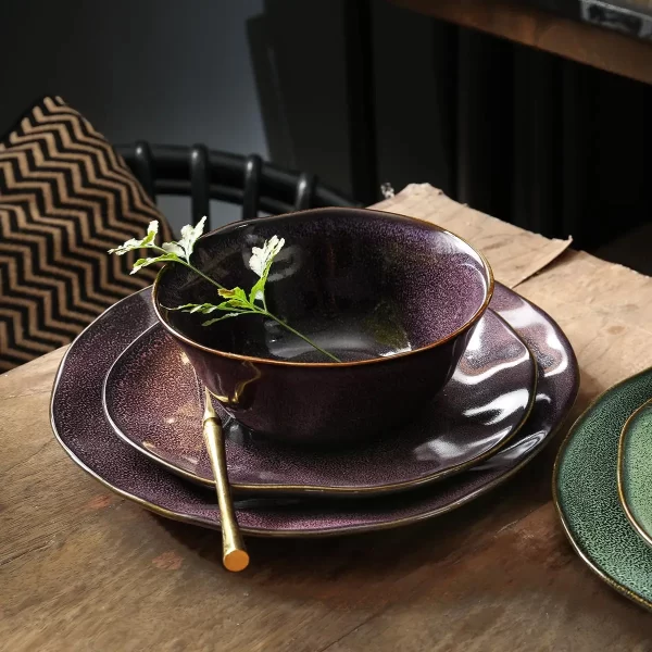 Vintage Style Porcelain Tableware Wholesale, Bulk Plates, Bowls, Jars (2)