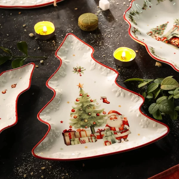 Bulk Christmas Tableware, Wholesale Serving Dishes, Bowls, Coffee Cups (9)