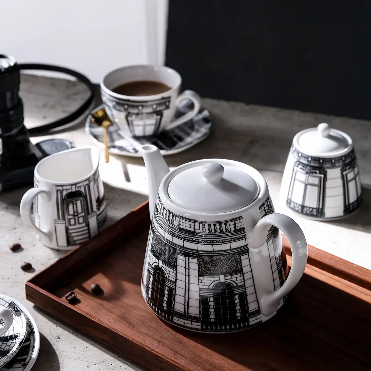 Cafe Crockery Wholesale, Bulk Ceramic Coffee Cups, Teapots, Plates and Bowls (5)