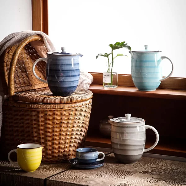 Elegant Customized Dinner Set, Wholesale Teapots, Tea Cup Sets Bulk (6)