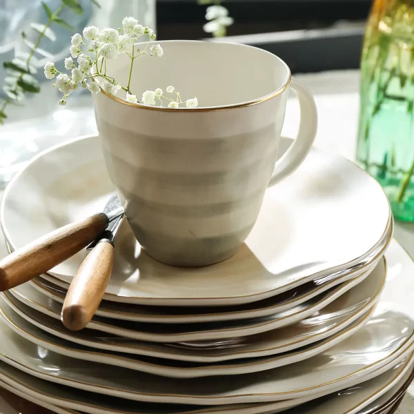 Gradient Ceramic Bulk Tableware, Wholesale Plates, Bowl, Cup Saucer (1)