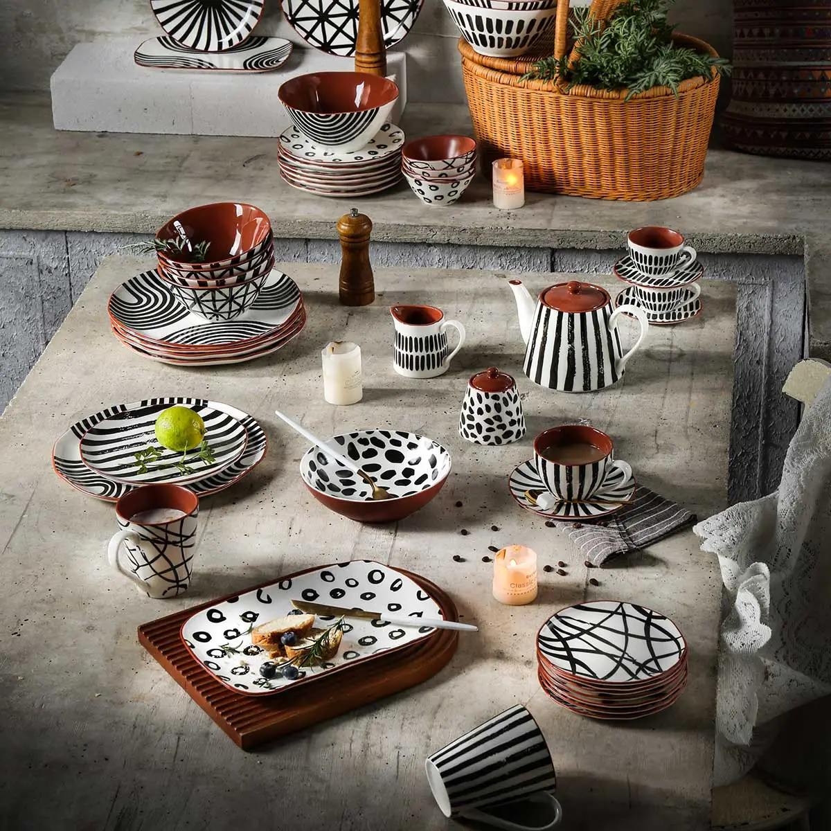 Special Pattern Bulk Crockery, Wholesale Bowls and Plates (1)