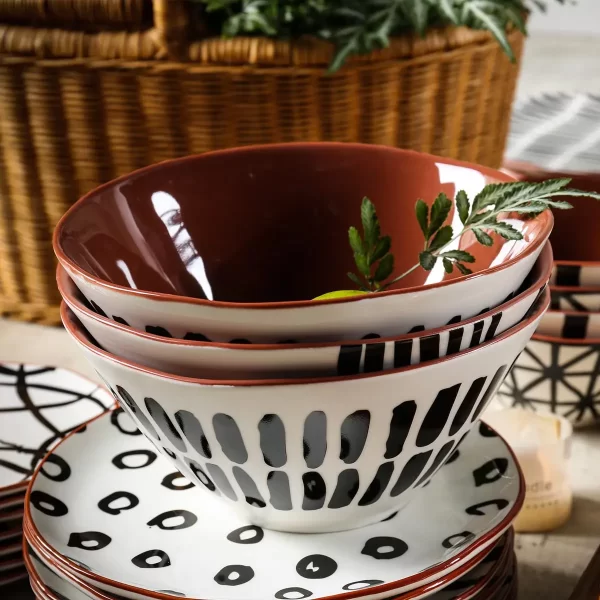 Special Pattern Bulk Crockery, Wholesale Bowls and Plates (8)