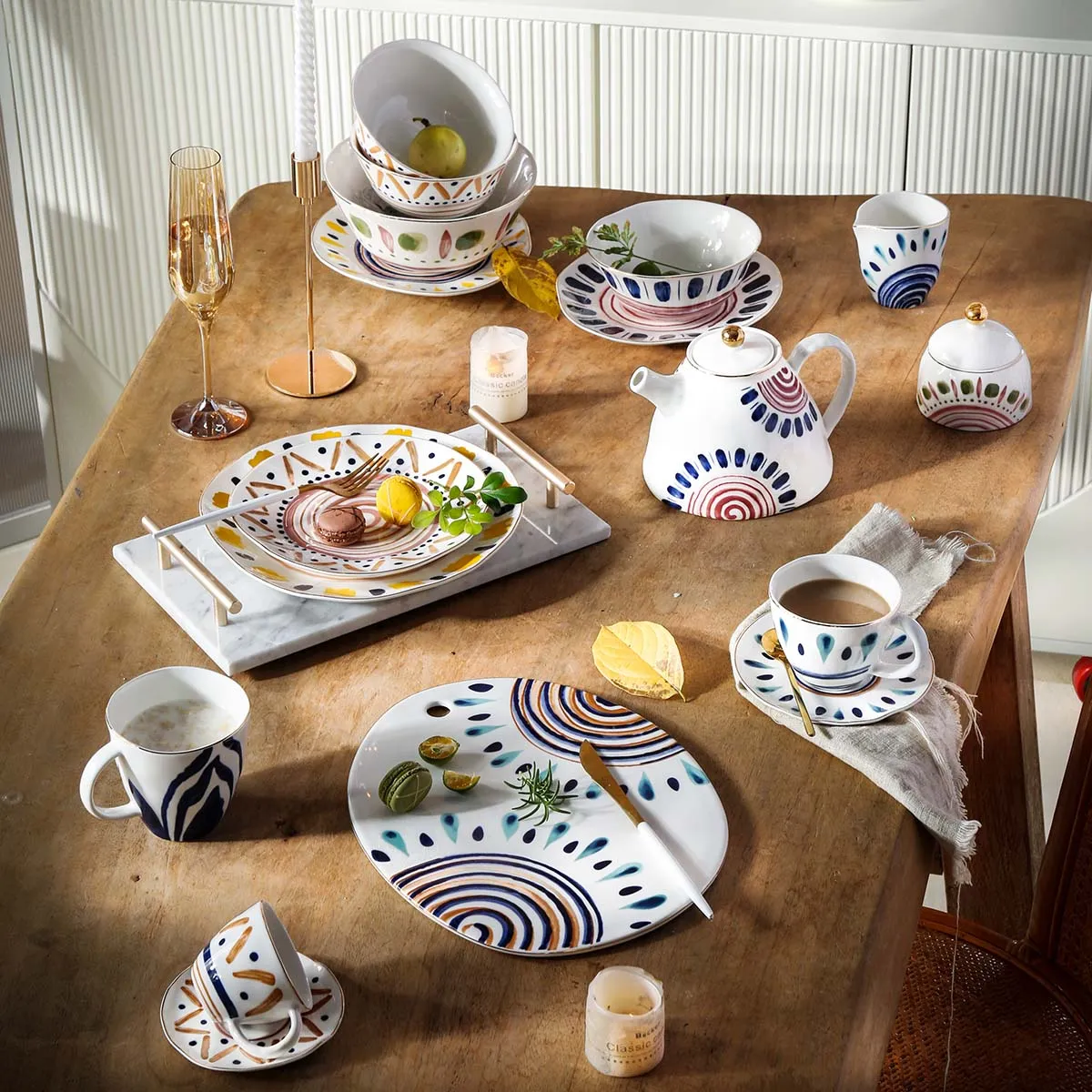 Sun Totem Bulk Soup Bowls, Plates, Cups, Teapots Wholesale (1)