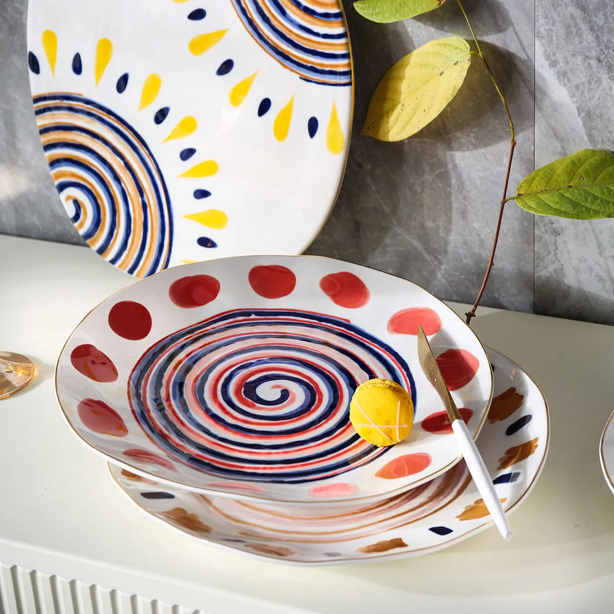 Sun Totem Bulk Soup Bowls, Plates, Cups, Teapots Wholesale (4)