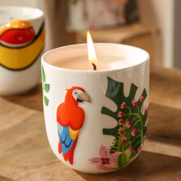 Tropical Style Bulk Candles, Exquisite Wholesale Candle Jars, Scented Candles (5)