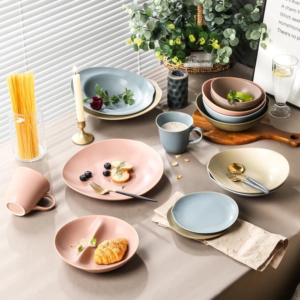 Bulk Solid Color Tableware, Wholesale Plates, Bowls, Mugs-1
