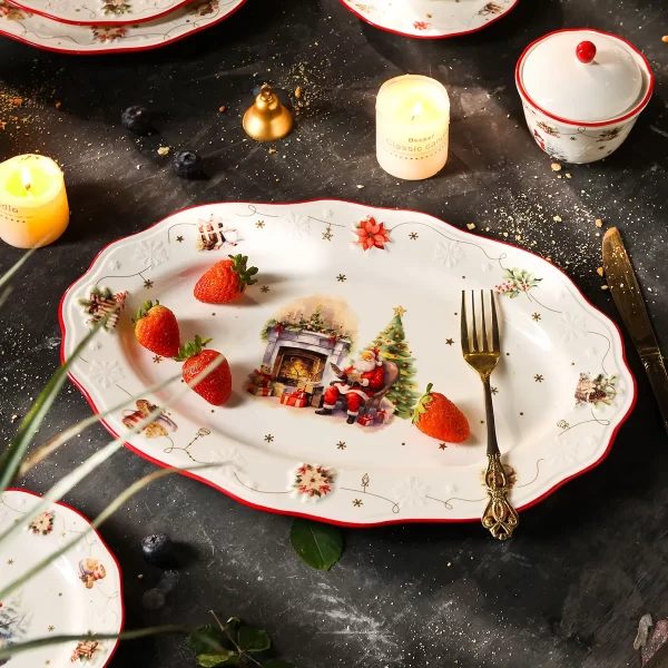 Christmas Dinnerware In Bulk, Wholesale Bowls, Plates, Cups-8