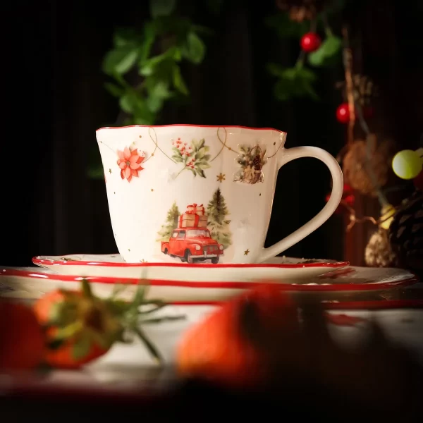 Christmas Dinnerware In Bulk, Wholesale Bowls, Plates, Cups-2