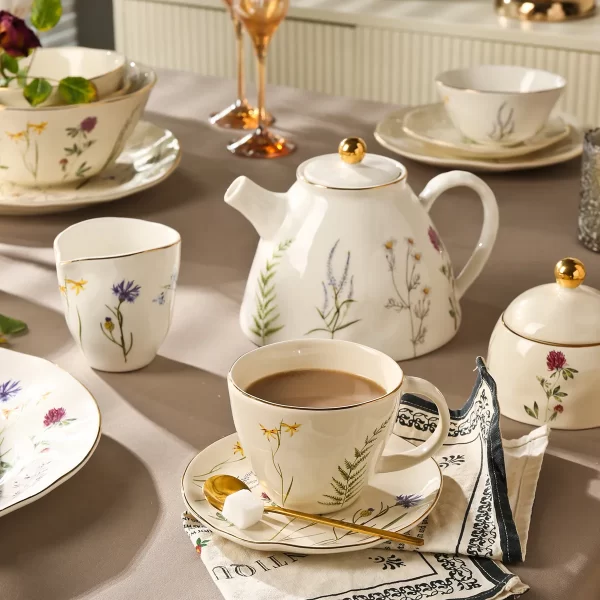Nature Nostalgia Floral Wholesale Porcelain Dinnerware, Plates, Bowls, Cups-1