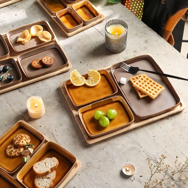 Stylish Bulk Dessert Plates, Wholesale Appetizer Plates-1