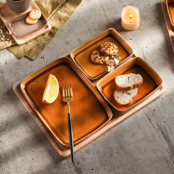 Stylish Bulk Dessert Plates, Wholesale Appetizer Plates-2