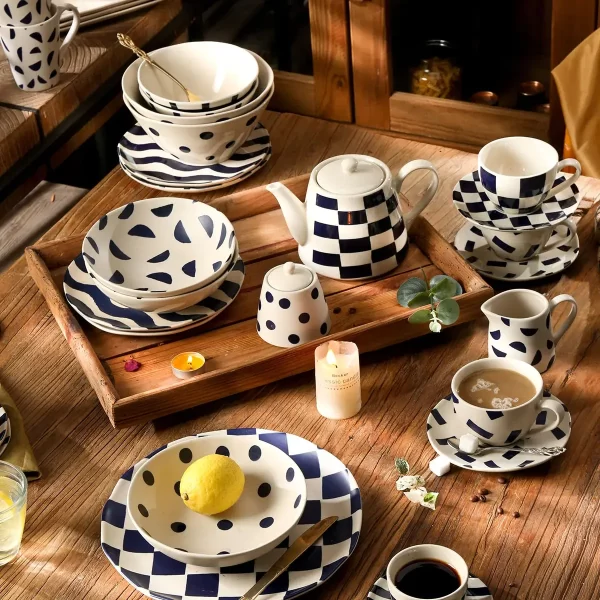 Stylish Chinese Crockery Wholesale, Ceramic Dinner Plates Bulk-1