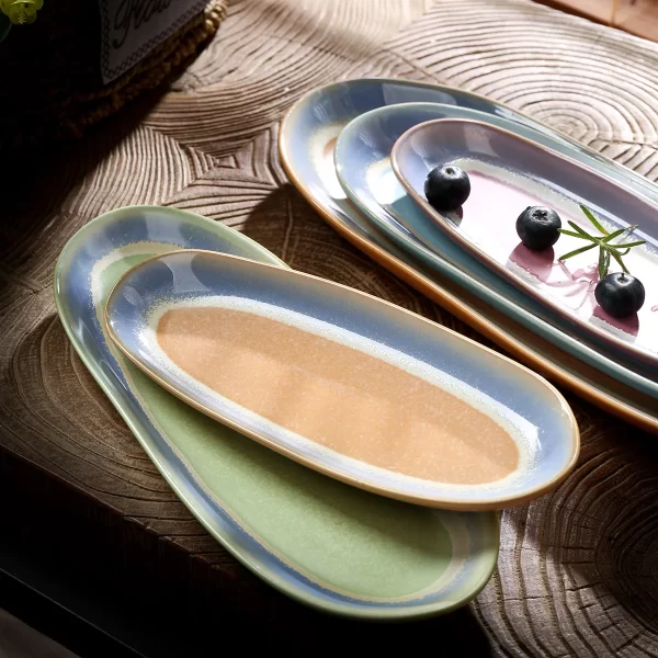 Stylish Porcelain Tea Sets Wholesale, Bulk Teapots, Cups, Dessert Plates-7