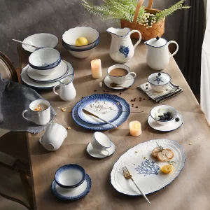 White Tableware Wholesale, Bulk Teapots, Cups, Kettles, Plates-5