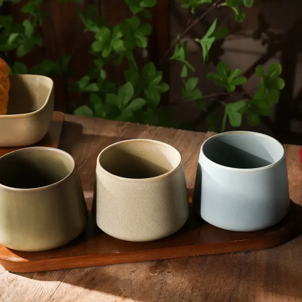 Wholesale Appetizer Plates, Ceramic Olive Oil Dipping Bowls Bulk-2