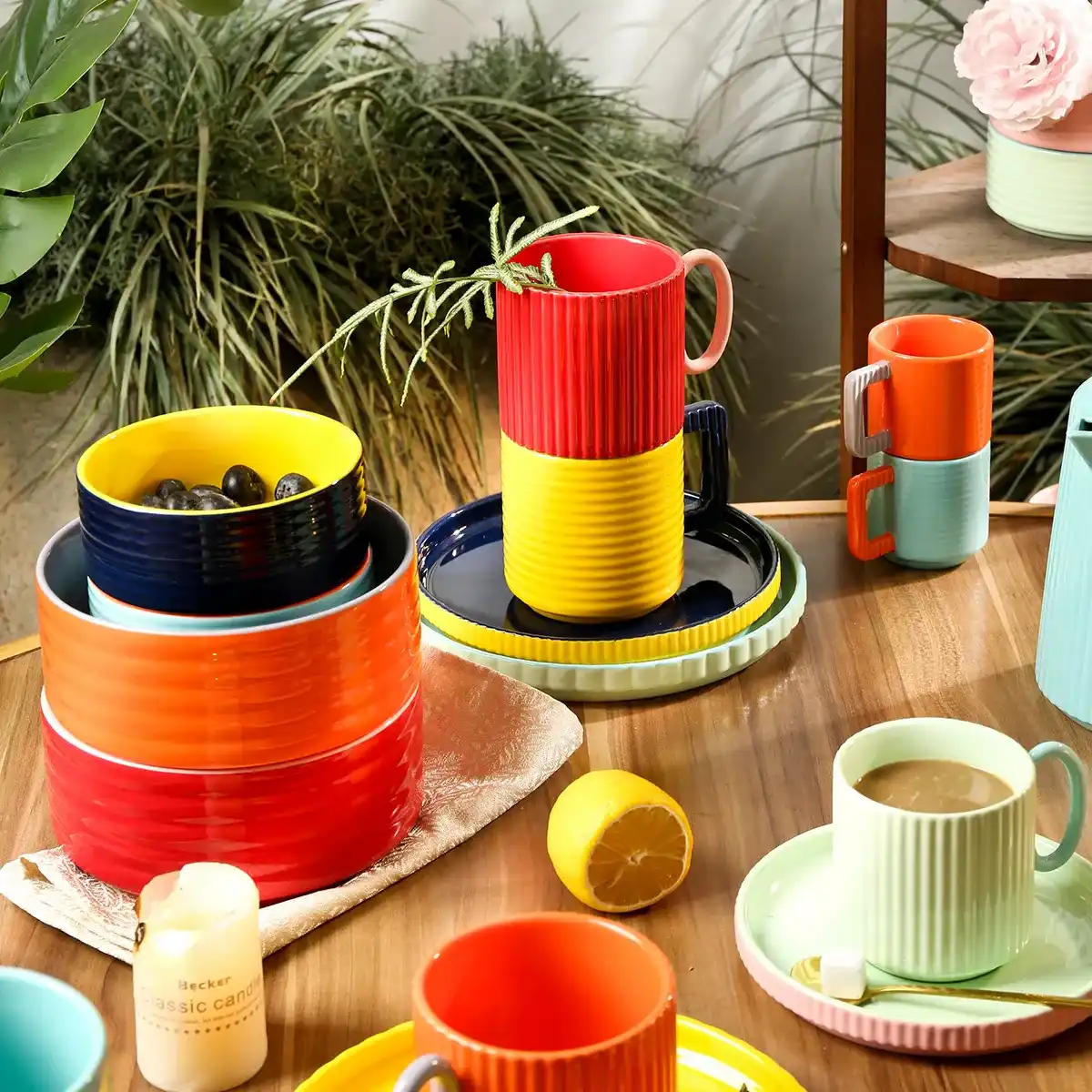 Wholesale Ceramic Coffee Cups, Cute Mug and Tea Pots Bulk-4