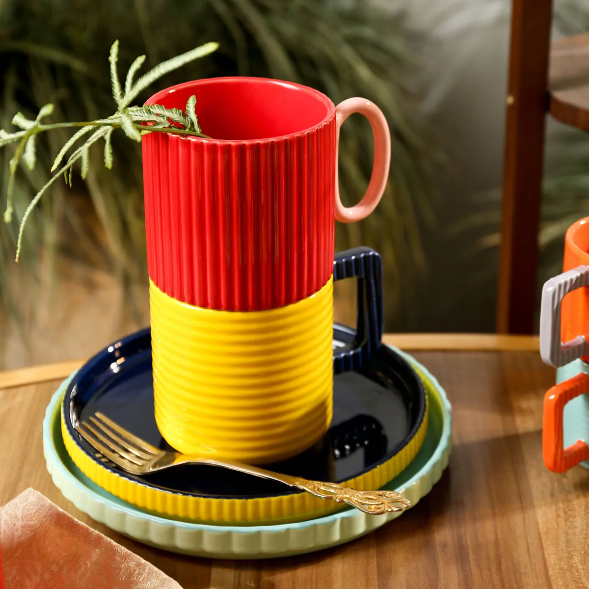 Wholesale Ceramic Coffee Cups, Cute Mug and Tea Pots Bulk-6
