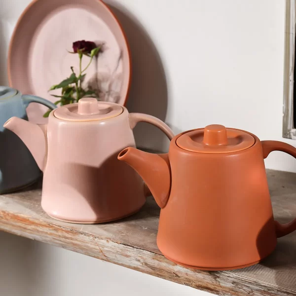 Wholesale Restaurant Dinnerware, Orange Tea Cup Sets Bulk-3