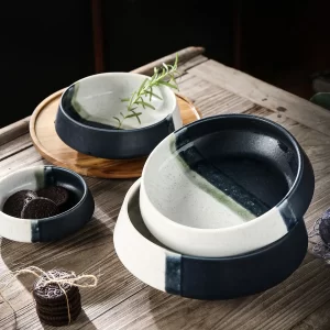 Gradient Color Ramen Bowls Wholesale, Deep Serving Bowls Bulk-2